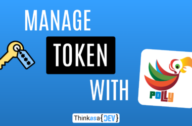 header manage token with polly